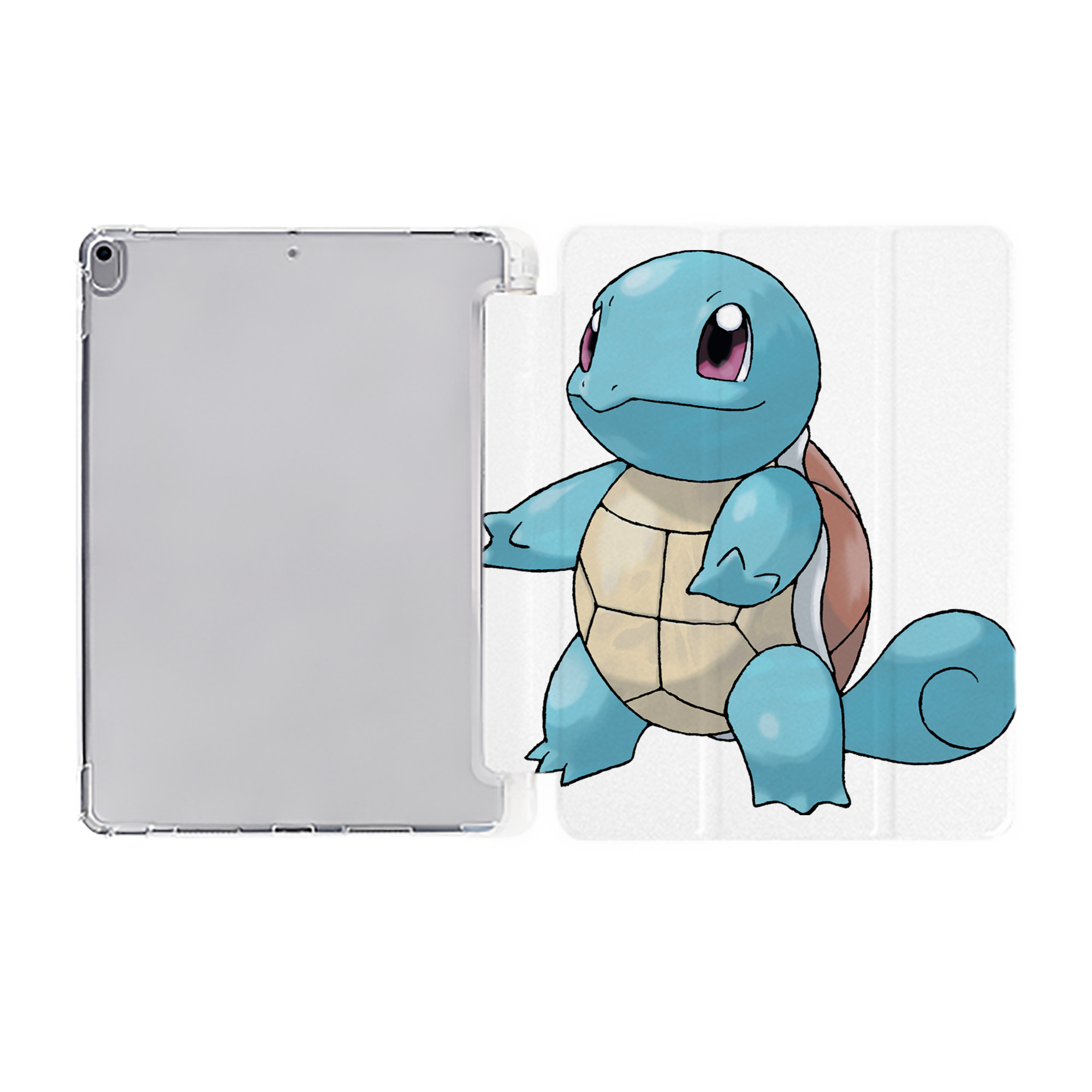 （画像用） ポケットモンスター Pokémon IPad ケース ペン収納付き 三つ折りスタンド PUレザー×シリコン 対応機種9.5/10.5/10.9インチ